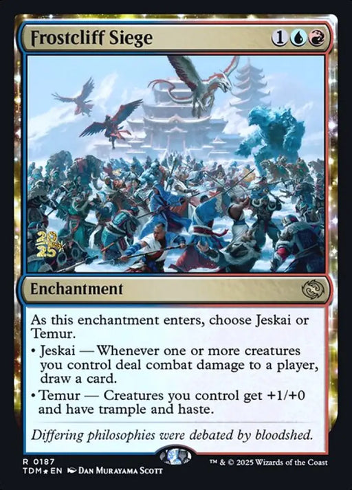 Frostcliff Siege (187s) [Tarkir: Dragonstorm Promos]