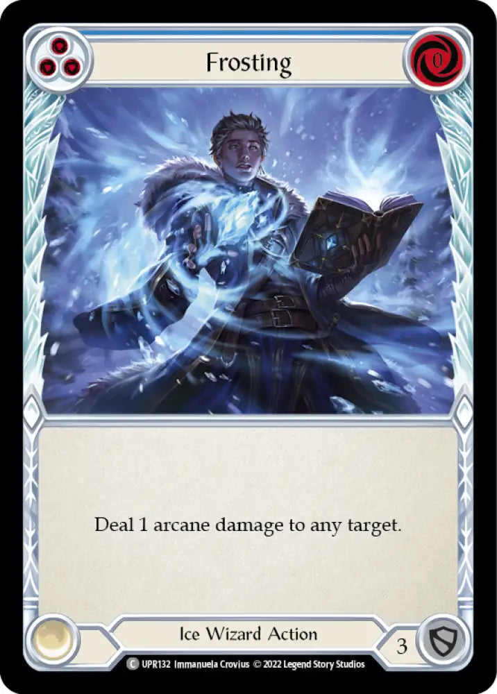 Frosting (Blue) [Uprising] Rainbow Foil - Flesh And Blood Single