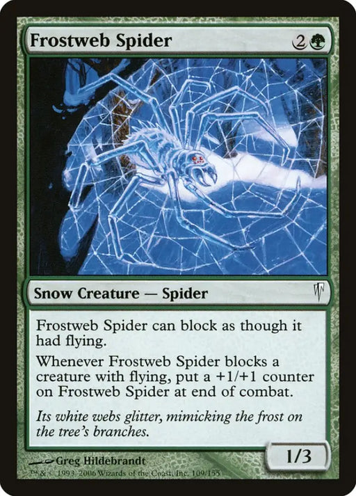 Frostweb Spider [Coldsnap] - MTG Single