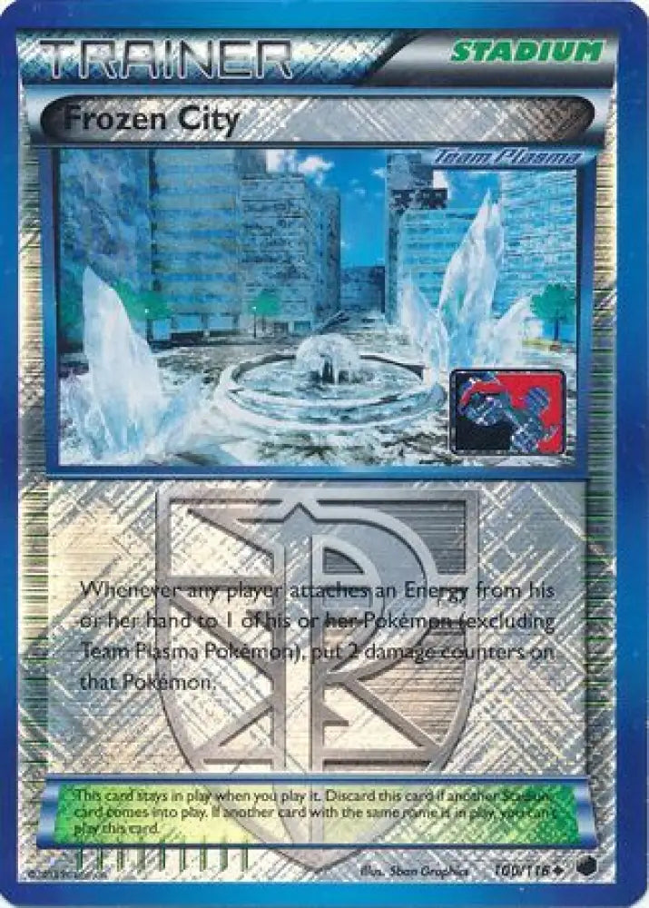 Frozen City (100/116) (Team Plasma League Promo) [Black & White: Plasma Freeze] - Pokemon Single