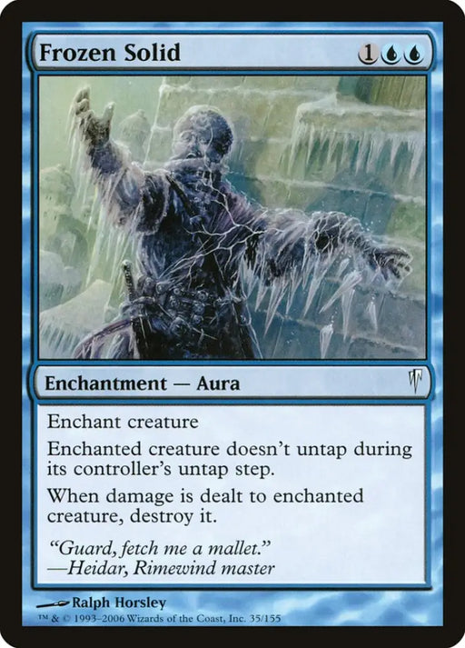Frozen Solid [Coldsnap] - MTG Single