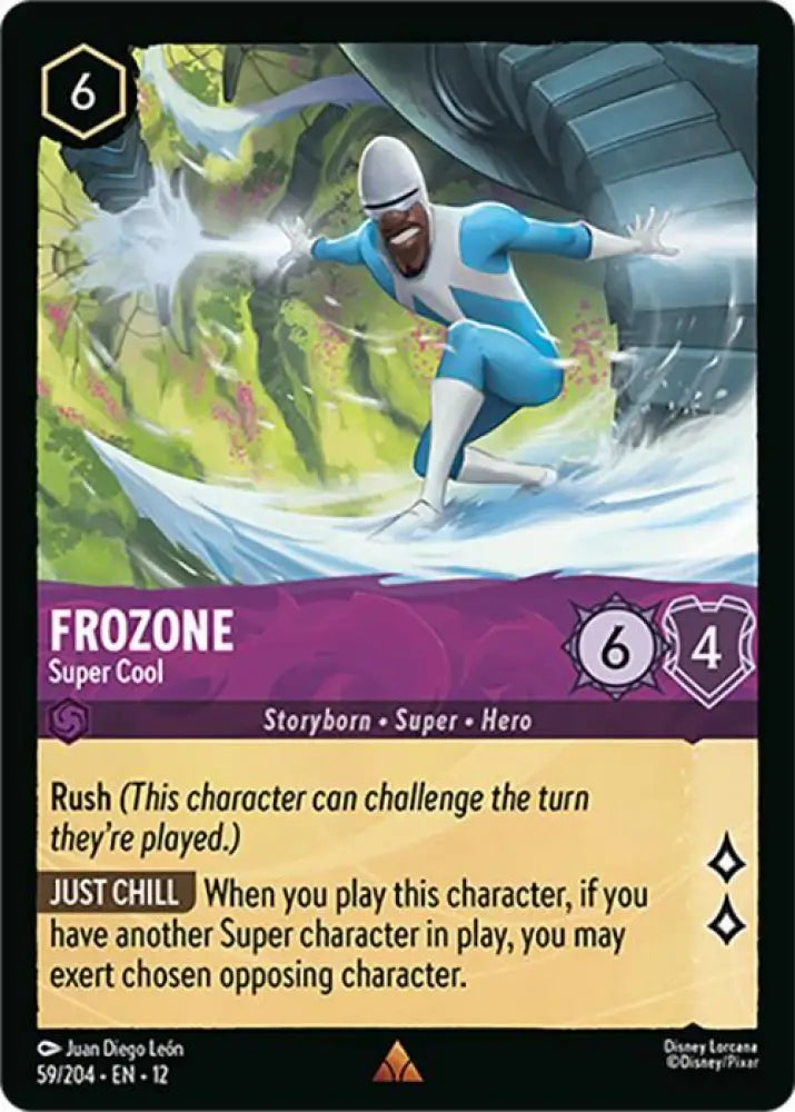 Frozone - Super Cool (59/204) [Wilds Unknown]