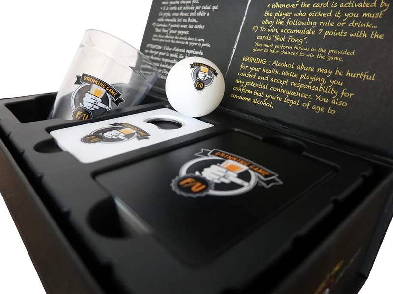 F/U THE DRINKING GAME (ML)