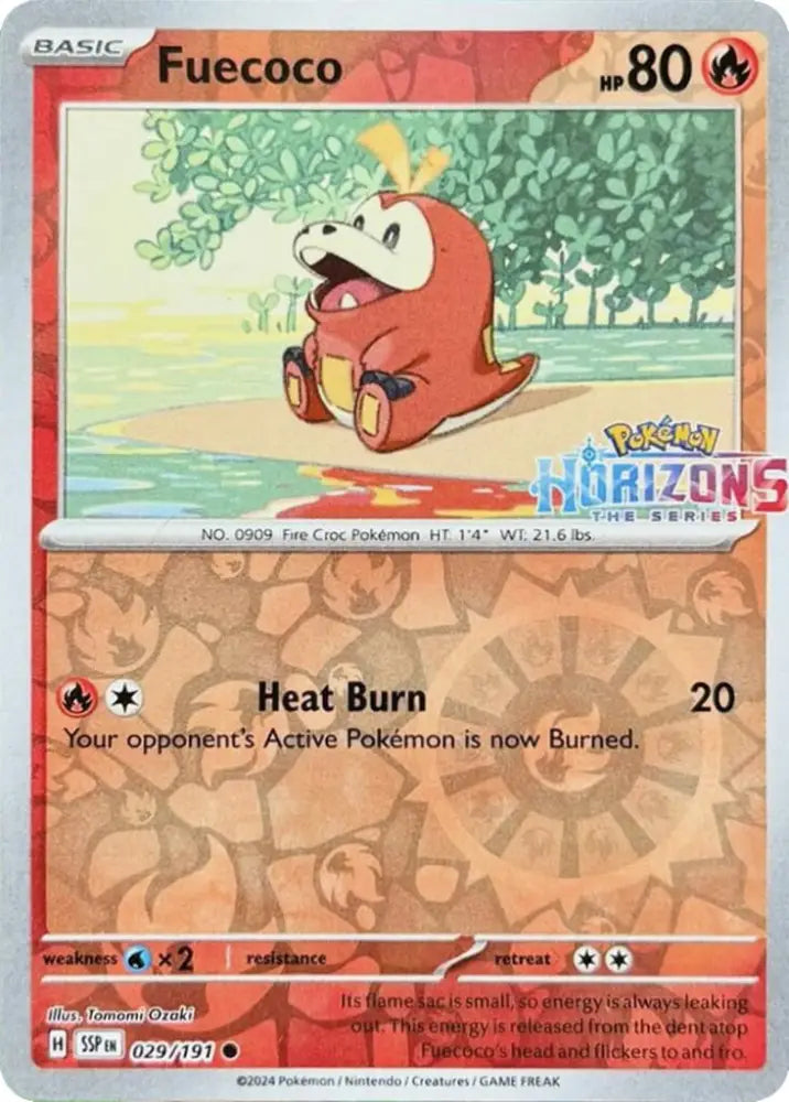 Fuecoco (029/191) [Miscellaneous Cards] - Pokemon Single