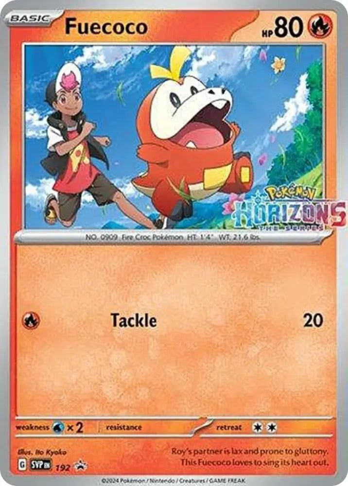 Fuecoco (192) [Scarlet & Violet: Black Star Promos] - Pokemon Single