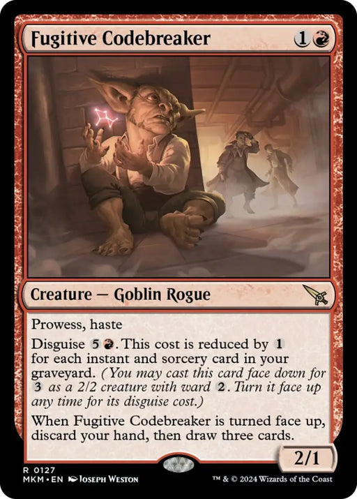 Fugitive Codebreaker [Murders at Karlov Manor] - MTG Single