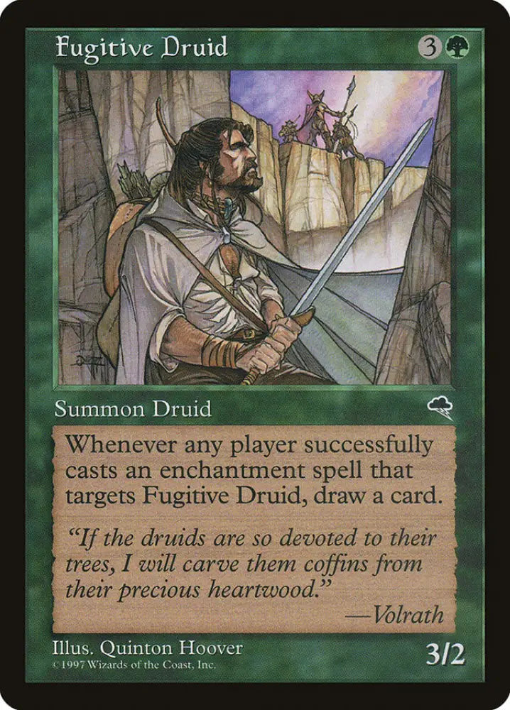 Fugitive Druid [Tempest] - MTG Single