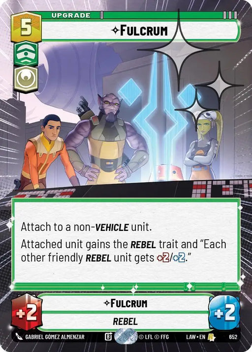 Fulcrum (Hyperspace Foil) (652) [A Lawless Time]