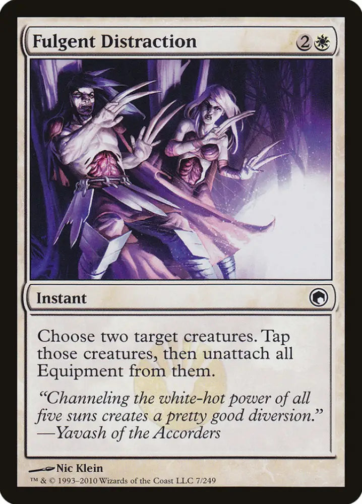 Fulgent Distraction [Scars of Mirrodin] - MTG Single