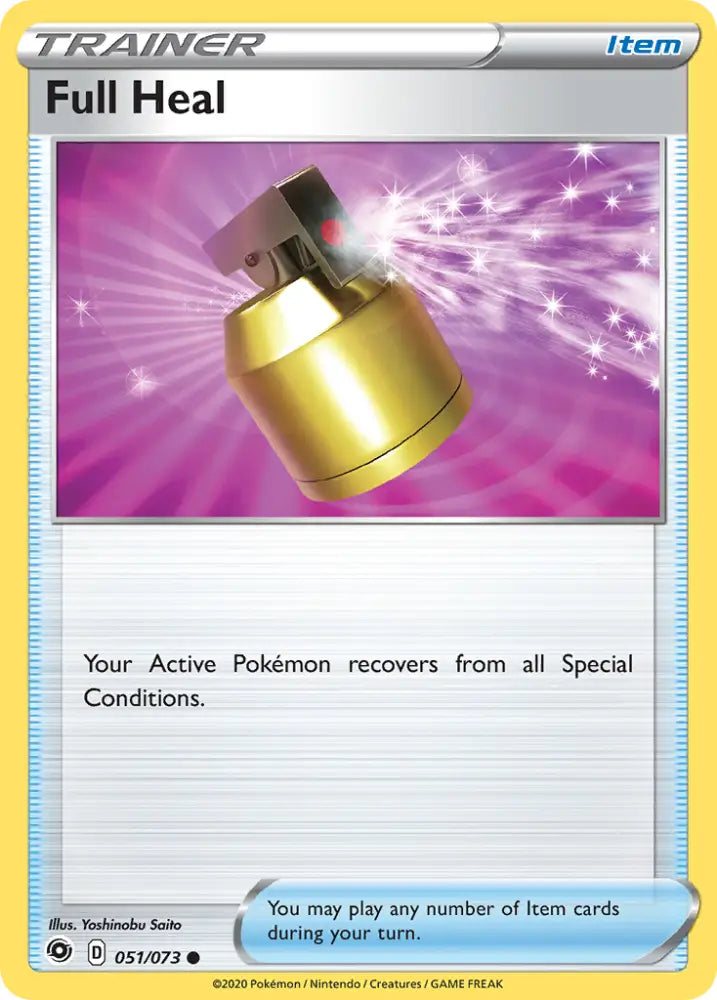 Full Heal (051/073) [Sword & Shield: Champion’s Path] - Pokemon Single