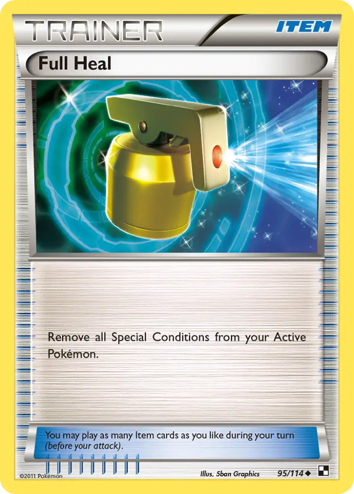 Full Heal (95/114) [Black & White: Base Set] - Pokemon Single