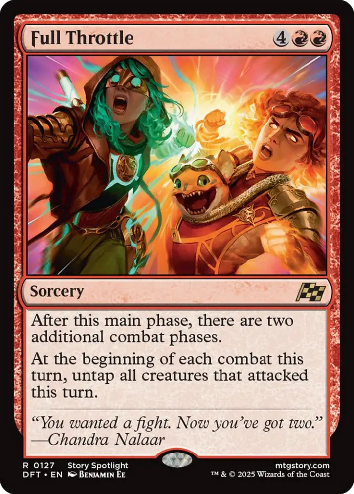 Full Throttle [Aetherdrift] - MTG Single