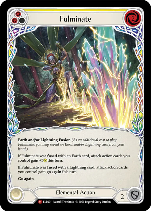 Fulminate [Tales of Aria 1st Edition] 1st Edition Rainbow Foil - Flesh And Blood Single