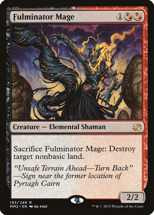 Fulminator Mage [Modern Masters 2015] - MTG Single