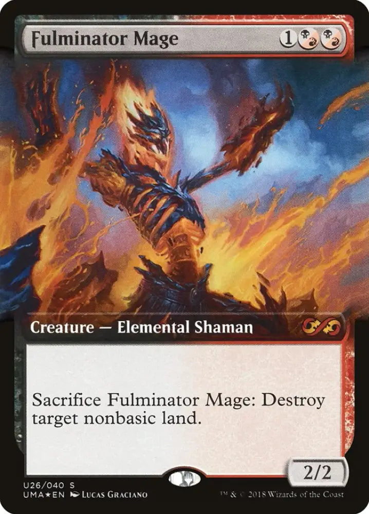 Fulminator Mage (Topper) [Ultimate Masters Box Topper] - MTG Single