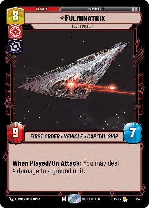 Fulminatrix - Fleet Killer (Foil) (652) [Secrets of Power]
