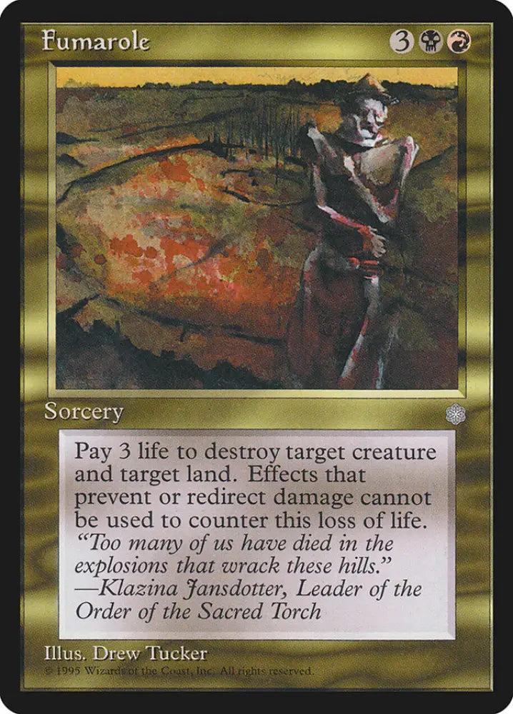 Fumarole [Ice Age] - MTG Single