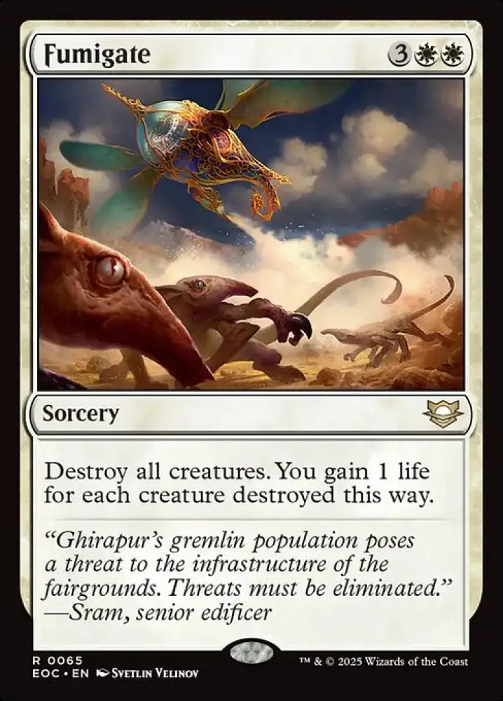 Fumigate (65) [Edge of Eternities Commander]