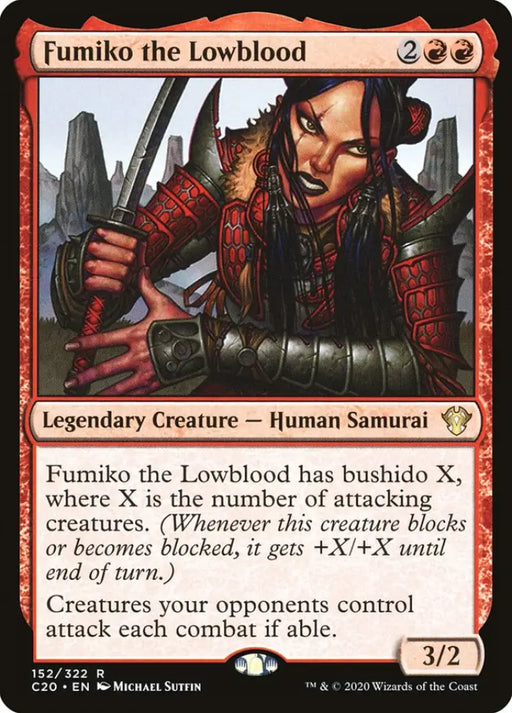 Fumiko the Lowblood [Commander 2020] - MTG Single