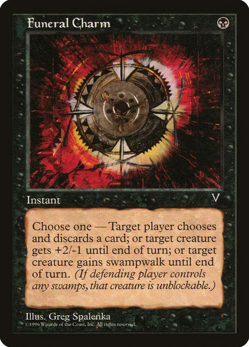 Funeral Charm [Visions] - MTG Single
