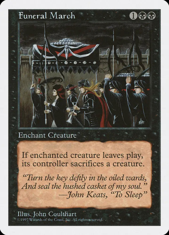 Funeral March [Fifth Edition] - MTG Single