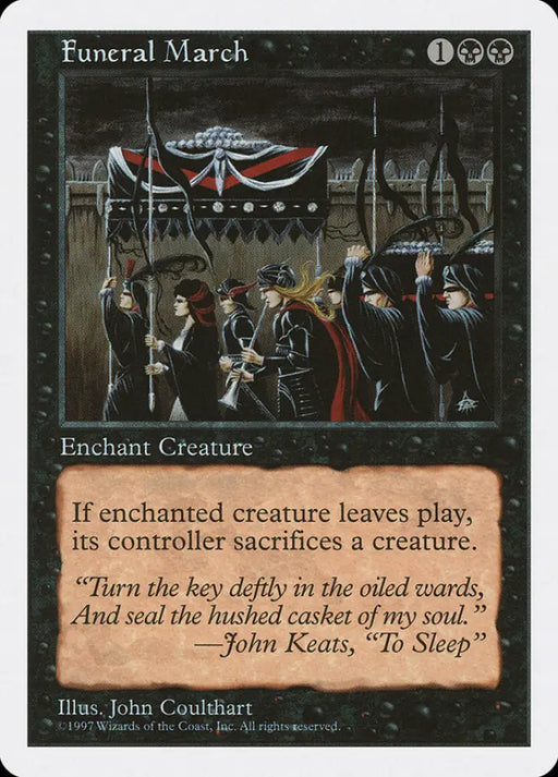 Funeral March [Fifth Edition] - MTG Single