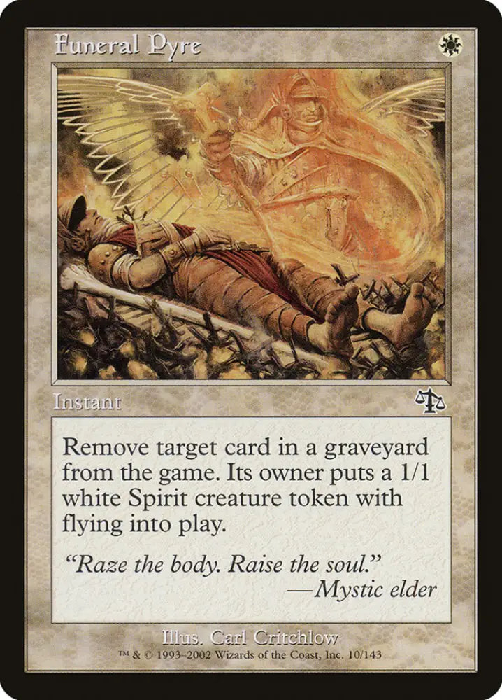 Funeral Pyre [Judgment] - MTG Single