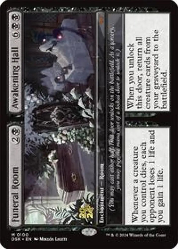 Funeral Room // Awakening Hall (100) [Prerelease Cards]