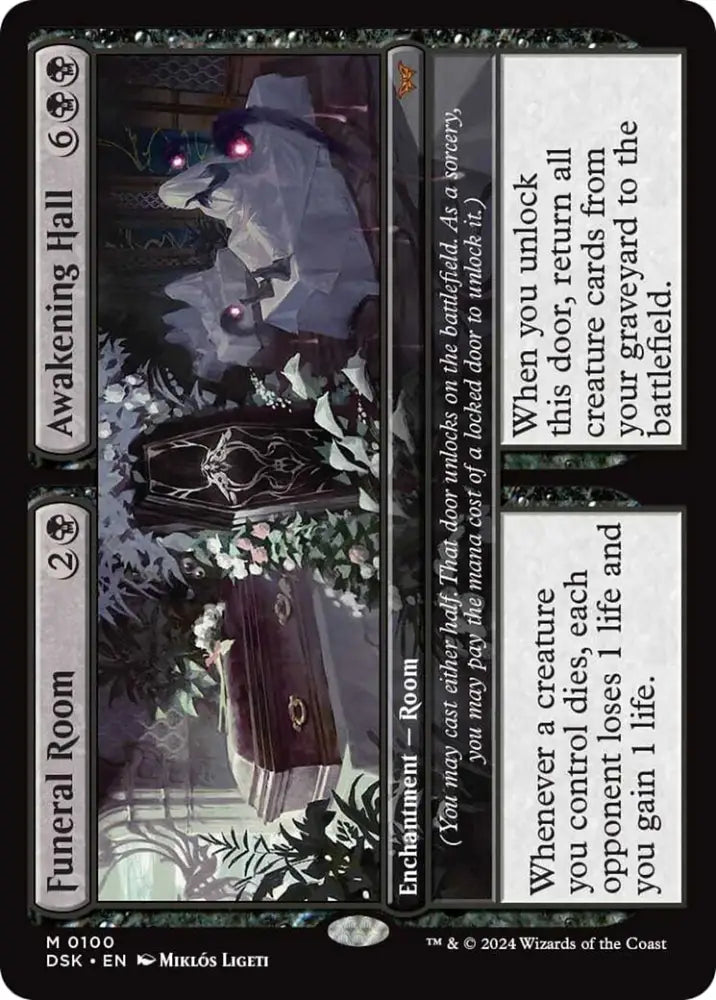 Funeral Room // Awakening Hall [Duskmourn: House of Horror] - MTG Single
