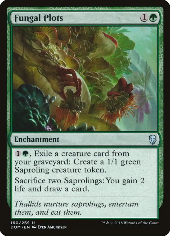 Fungal Plots [Dominaria] - MTG Single