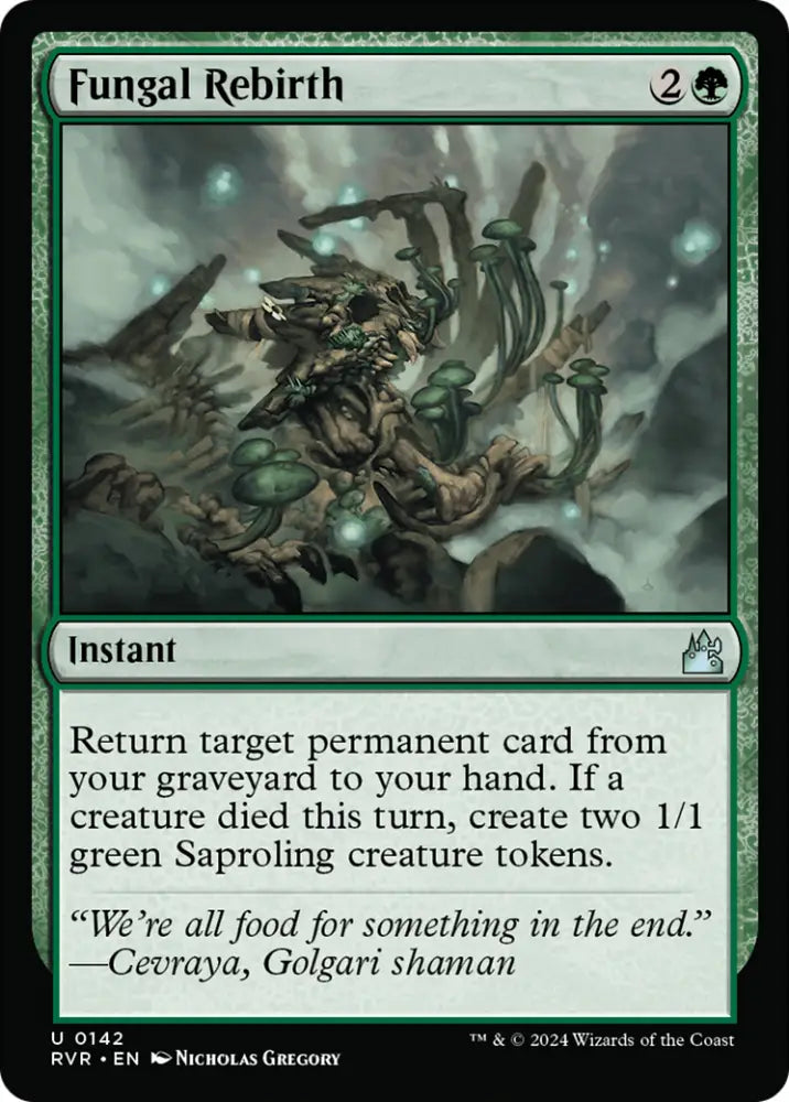 Fungal Rebirth [Ravnica Remastered] - MTG Single
