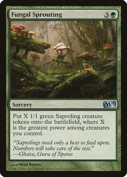 Fungal Sprouting [Magic 2013] - MTG Single