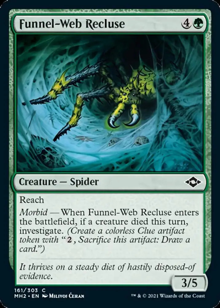 Funnel-Web Recluse [Modern Horizons 2] - MTG Single