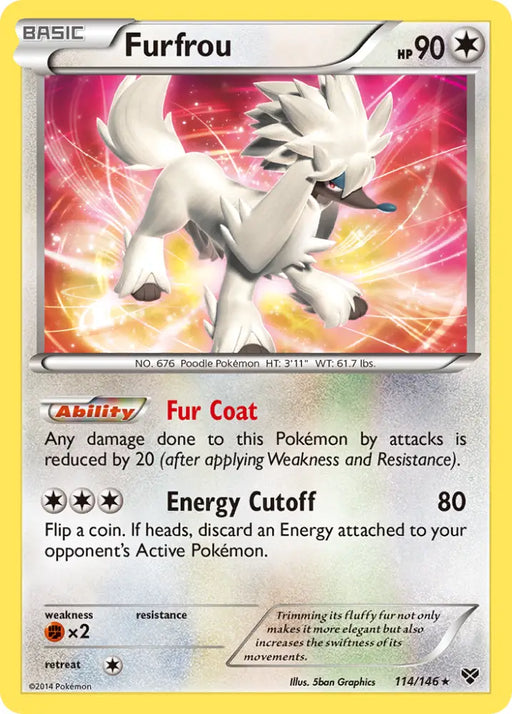 Furfrou (114/146) [XY: Base Set] - Pokemon Single