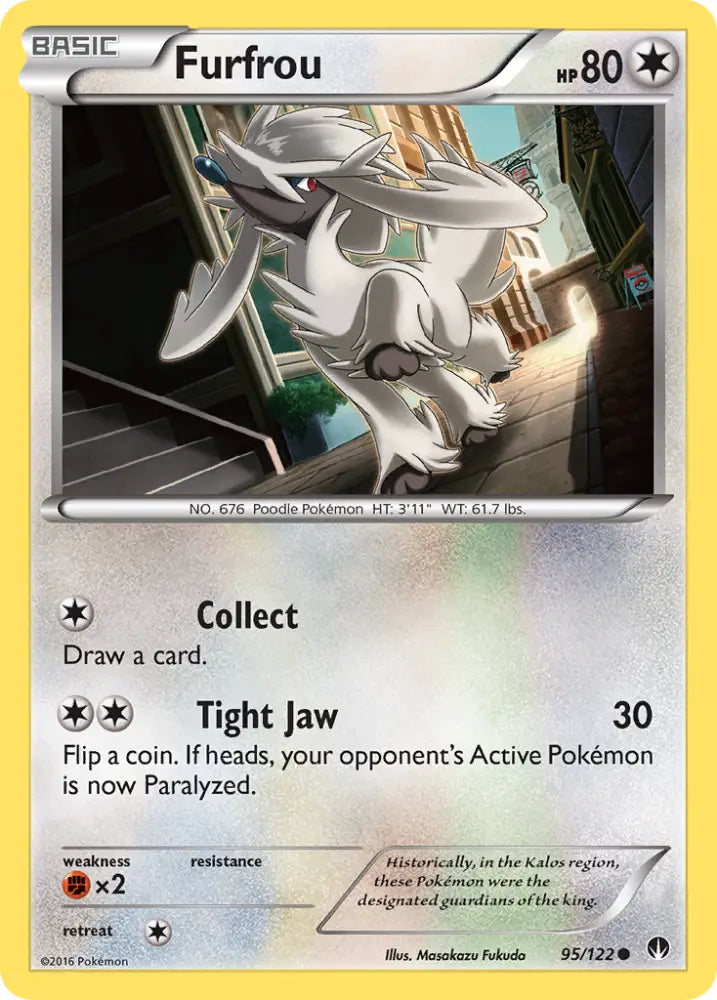 Furfrou (95/122) [XY: BREAKpoint] - Pokemon Single