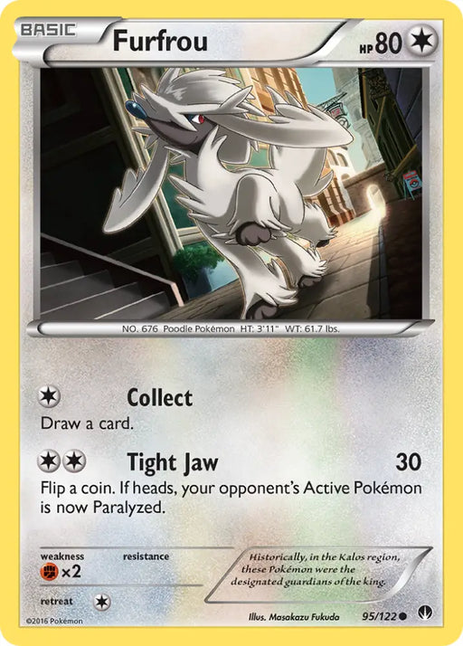 Furfrou (95/122) [XY: BREAKpoint] - Pokemon Single