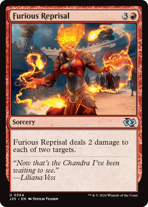 Furious Reprisal [Foundations Jumpstart] - MTG Single
