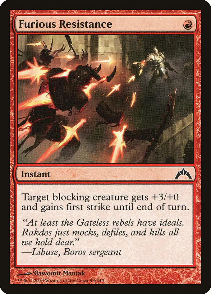 Furious Resistance [Gatecrash] - MTG Single