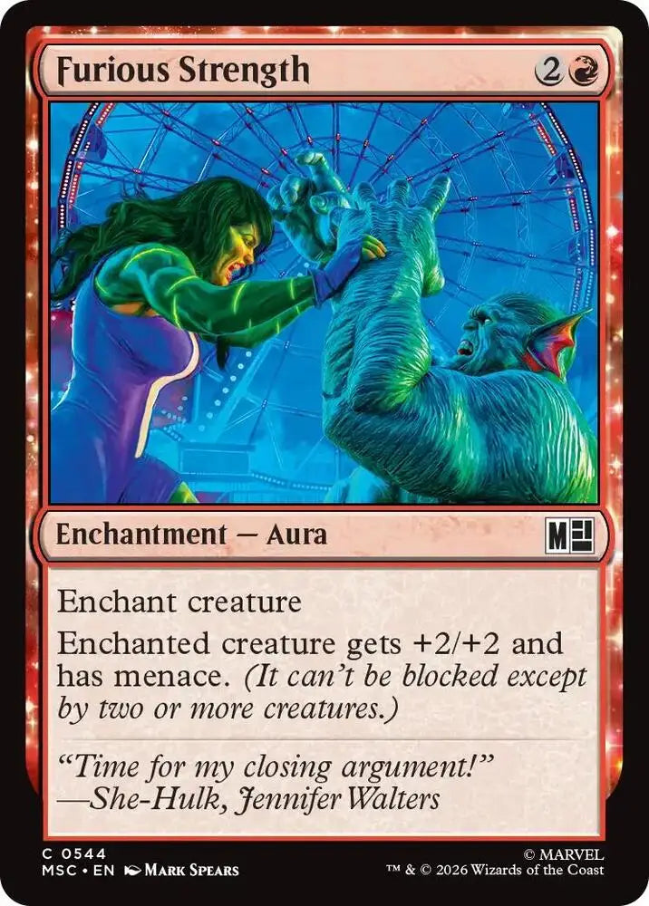 Furious Strength (544) [Marvel Super Heroes Commander]