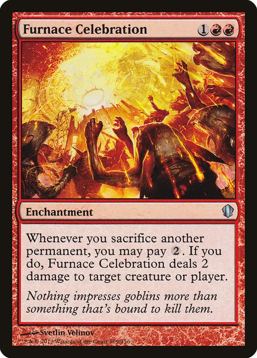 Furnace Celebration [Commander 2013] - MTG Single