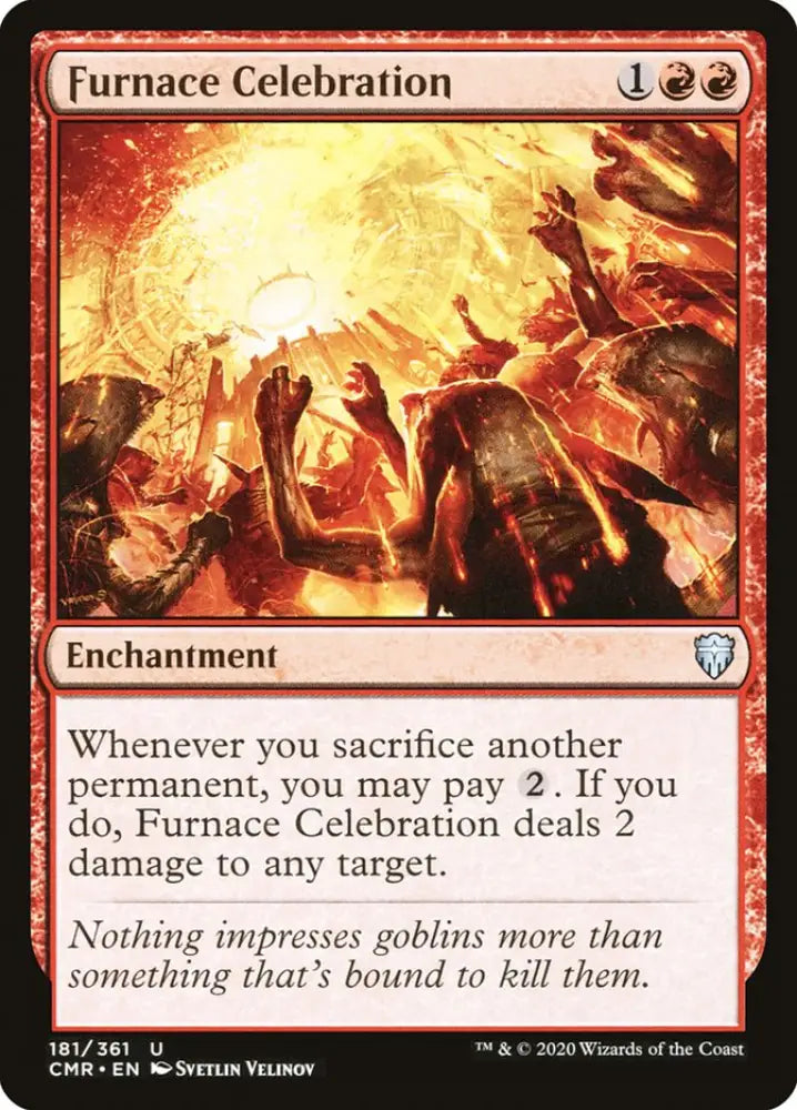 Furnace Celebration [Commander Legends] - MTG Single