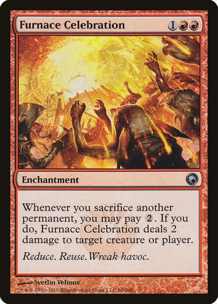 Furnace Celebration [Scars of Mirrodin] - MTG Single