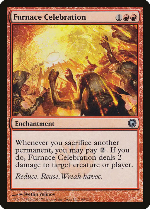 Furnace Celebration [Scars of Mirrodin] - MTG Single