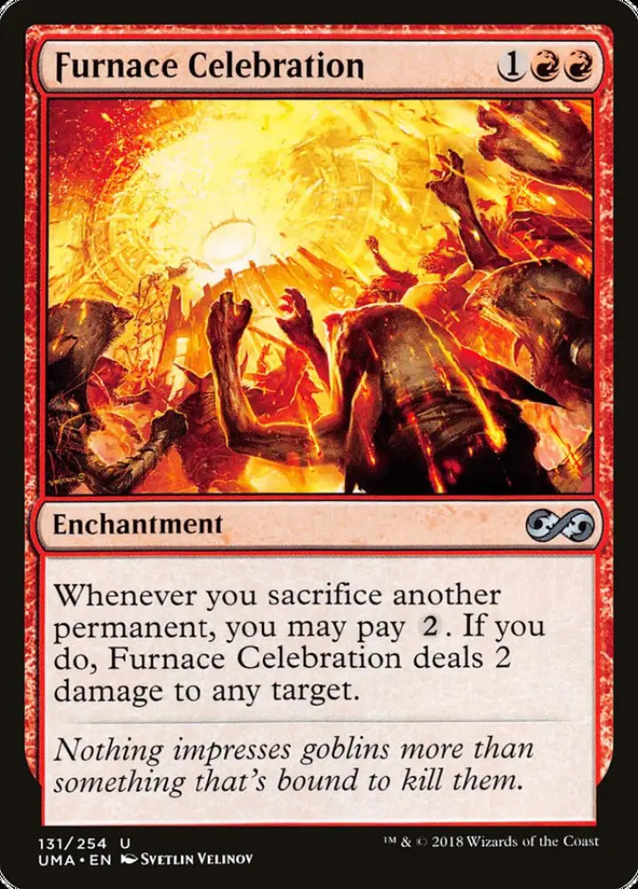 Furnace Celebration [Ultimate Masters] - MTG Single