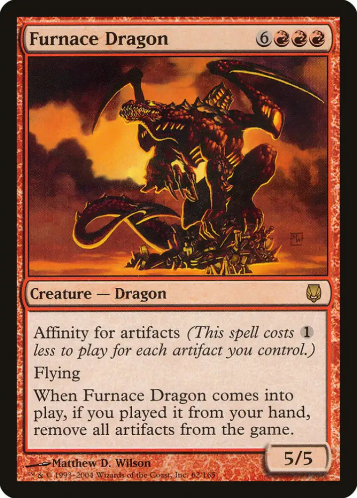 Furnace Dragon [Darksteel] - MTG Single
