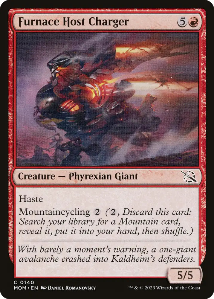 Furnace Host Charger [March of the Machine] - MTG Single