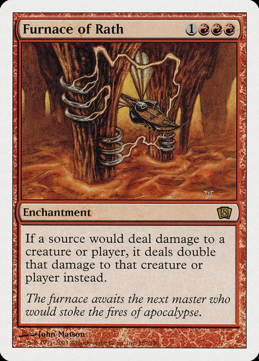 Furnace of Rath (187) [Eighth Edition] - MTG Single