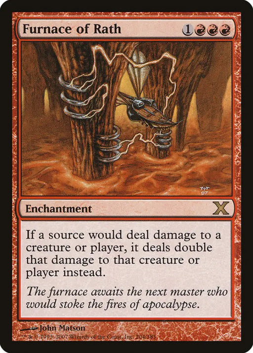 Furnace of Rath [Tenth Edition] - MTG Single