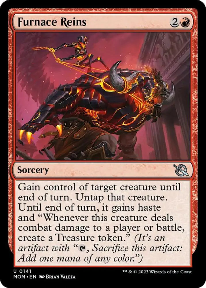 Furnace Reins [March of the Machine] - MTG Single