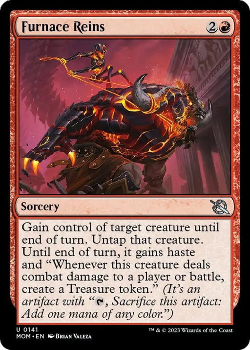 Furnace Reins [March of the Machine] - MTG Single
